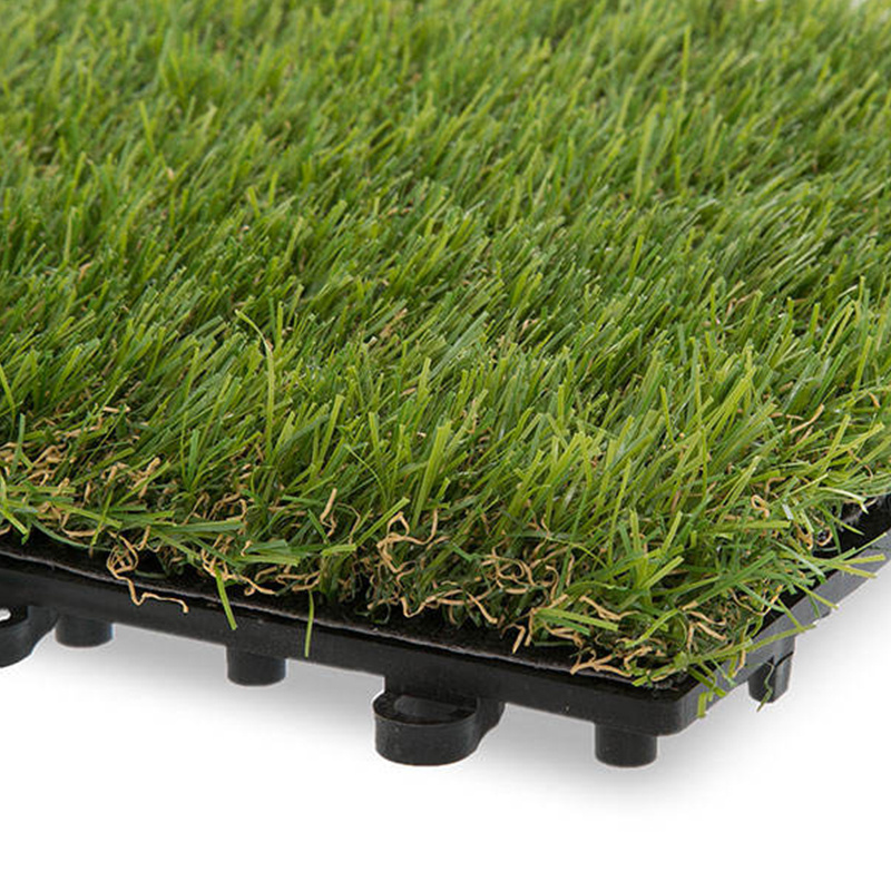 Tejas sintéticas de la cubierta de la hierba que entrelazan de la protección del medio ambiente