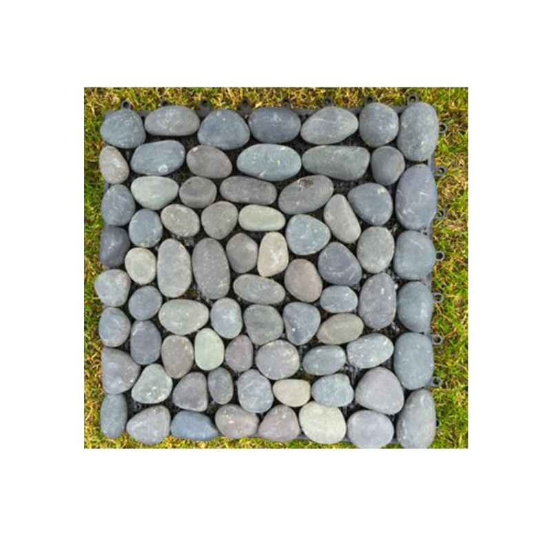 La cubierta compuesta entrelazada teja la decoración de piedra natural del patio