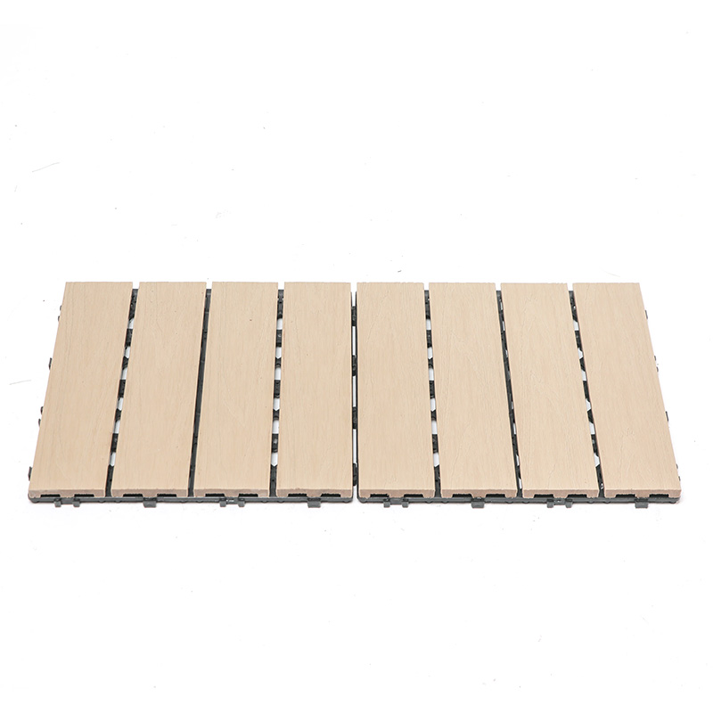 Tejas plásticas de madera al aire libre de la teja que entrelaza compuesta durable de WPC
